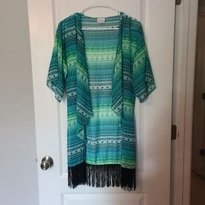LuLaRoe Monroe Kimono
